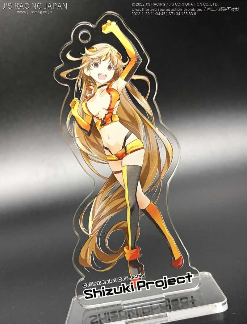 J'S RACING SHIZUKA PROJECT ACRYLIC KEY CHAIN SPA-SP
