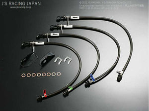 J'S RACING BRAKE LINE SYSTEM SUS FOR HONDA CR-Z ZF1 LEA-MF6 BLS-Z1-SU