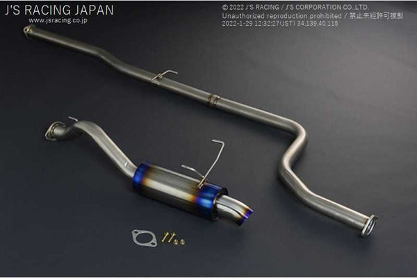 J'S RACING R304 SUS EXHAUST 60RR FOR HONDA CIVIC EK9 B16B R304-H5