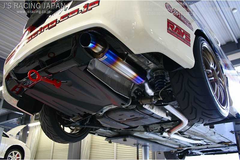 J'S RACING R304 SUS EXHAUST 60RS FOR HONDA CIVIC FD2 K20A R304-D2-60RS