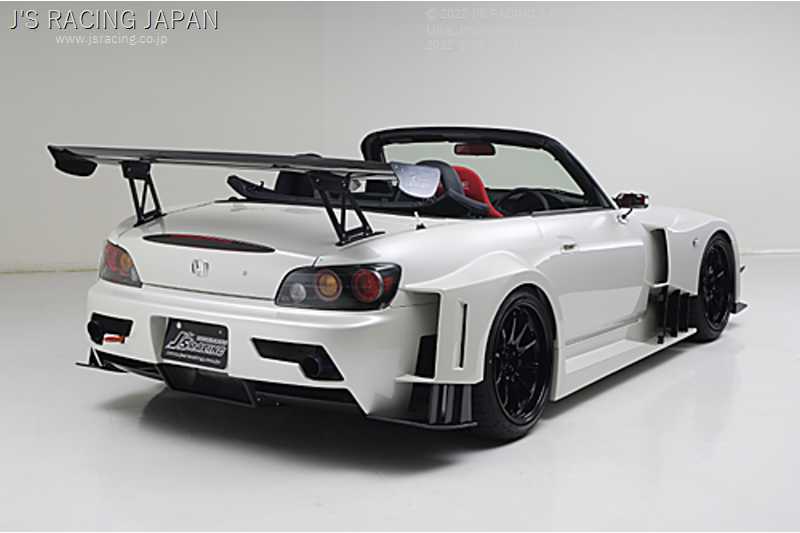J'S RACING TYPE-GT R304 SUS EXHAUST DUAL 70RS FOR HONDA S2000 AP1