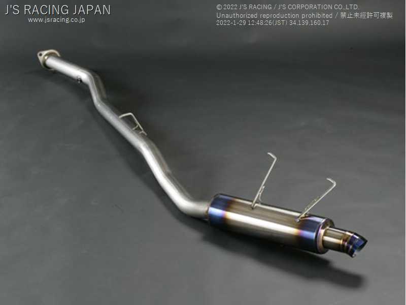 J'S RACING FX-PRO FULL TITANIUM MUFFLER 70RR FOR HONDA S2000 AP1 2 F20C F22C FTM-S1-70RR