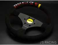 J'S RACING XR STEERING TYPE-F KATAKANA LIMITED SUEDE XRSG-TF-KKSD