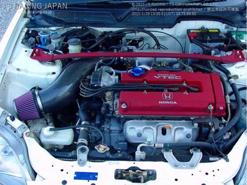 J'S RACING TSUCHINOKO CHAMBER CARBON FOR HONDA CIVIC EK9 B16B TCC-H5