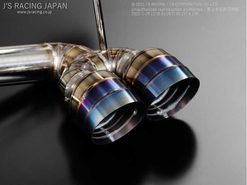 J'S RACING R304 SUS EXHAUST SYSTEM 50RS FOR HONDA S660 JW5 R304-S6-50RS