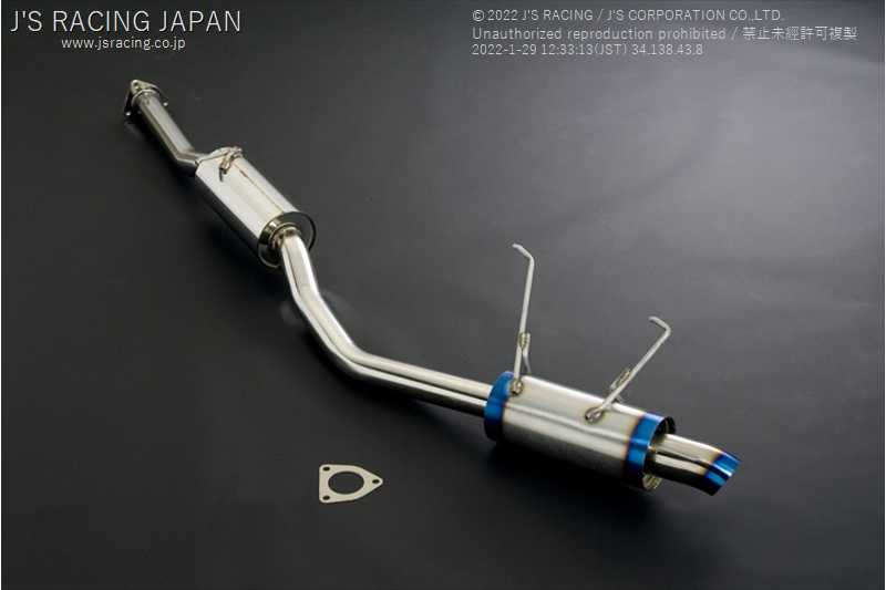 J'S RACING R304 SUS EXHAUST 60RS FOR HONDA S2000 AP1 2 F20C F22C R304-S1-60RS