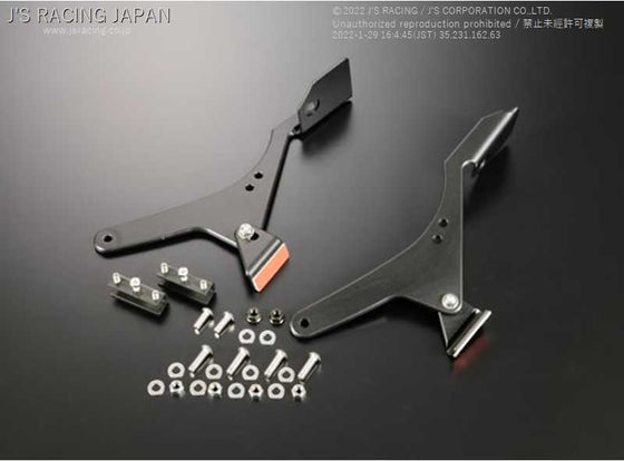 J'S RACING LOW MOUNT STAY KIT FOR 3D GT-WING FOR HONDA FIT GE DGW-F3-LMS