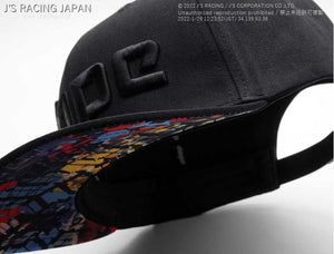 J'S RACING DOPE CAP BLACK BLACK DP-CP-BB