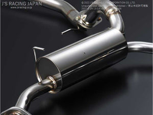 J'S RACING EXHAUST PLUS DUAL 70RS FOR HONDA CIVIC FK2 T304W4-K2-70RS