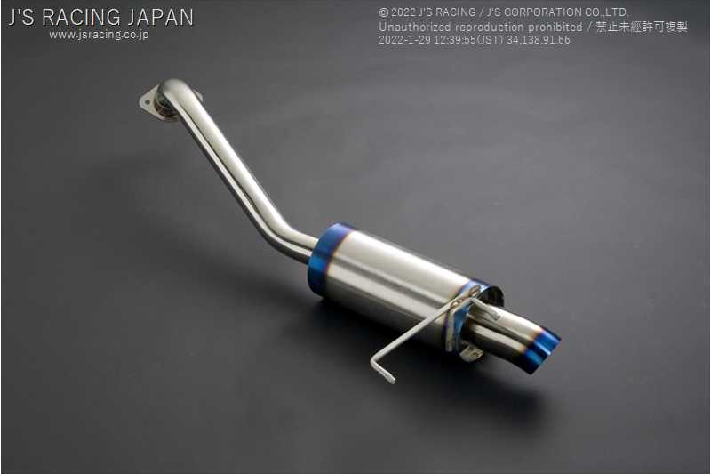 J'S RACING R304 SUS EXHAUST 50R FOR HONDA FIT GE8 L15A R304-F3-50R