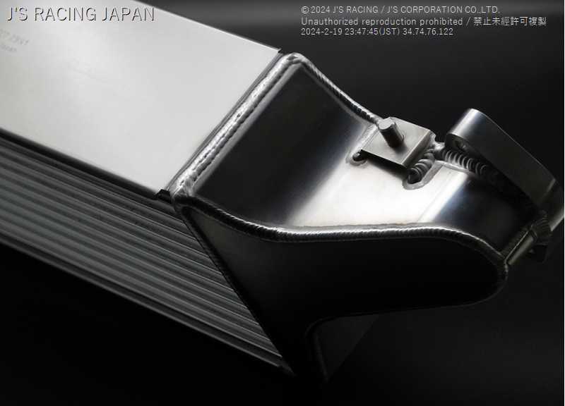 J'S RACING HYPER INTERCOOLER FOR HONDA CIVIC FL5 ICR-L5 - Black