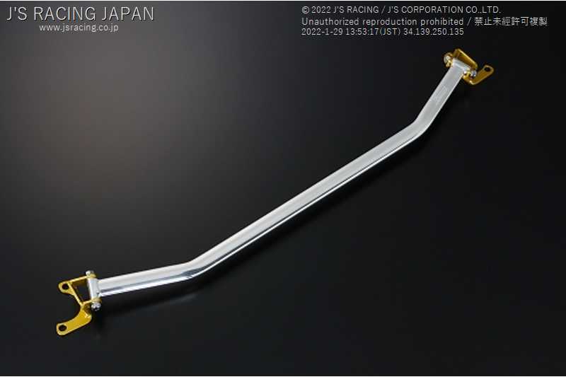 J'S RACING REAR ALUMINUM STRUT TOWER BAR FOR HONDA S2000 AP1 2 F20C F22C TB-S1-R