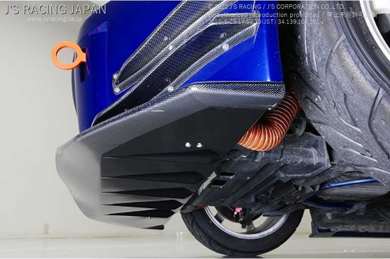 J'S RACING UNDER PANEL FOR TYPE-S BUMPER 2.0 CFRP FOR HONDA S2000 AP1 F20C JSW-S1-C2