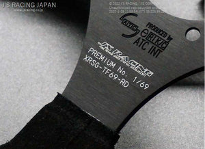 J'S RACING XR STEERING TYPE-F 69 LIMITED ORANGE LEATHER FOR  XRSG-TF69-ORL