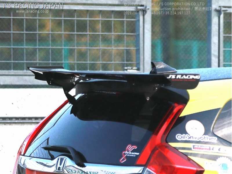 Js RACING 3D GT-WING1300 WET CARBON For HONDA FIT GK5 DGW-F5-W