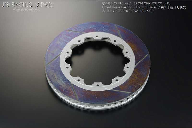 J'S RACING 6-POT CALIPER KIT BRAKE ROTOR RIGHT FOR HONDA CIVIC EP3 K20A B6P-P3-RR