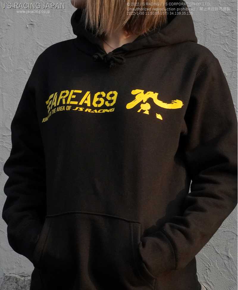 J'S RACING J'S MODE 21 FACTORY SWEATSHIRT HOODIE JMSP-PP21 - Black