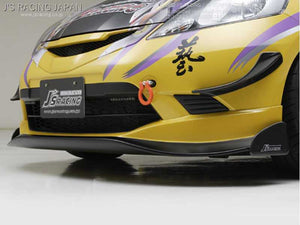 J'S RACING FRONT WING SPOILER TYPE S FRP FOR HONDA FIT FIT GE8 9 L15A AH-F3M