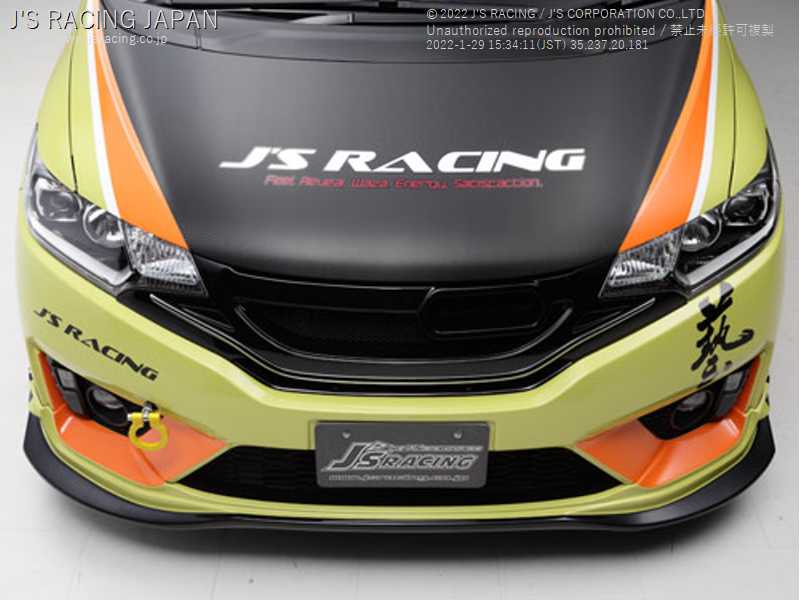 J'S RACING FRONT SPORTS GRILL TYPE S FOR HONDA FIT GK5 AG-F5M