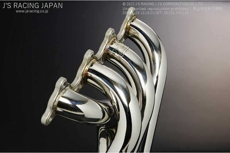 J'S RACING 4-2-1 STAINLESS EX MANI FOR HONDA INTEGRA DC2 B18C XA-T2