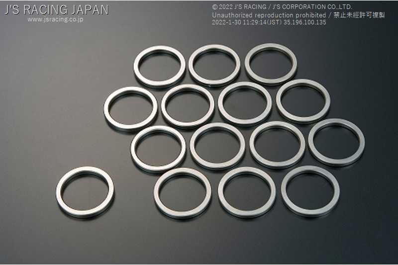 J'S RACING SPL DIFF DISTANCE COLLAR SHIM SET (15 TYPES IN TOTAL) FOR HONDA S2000 AP1 2 F20C F22C DDC-S1-ALL