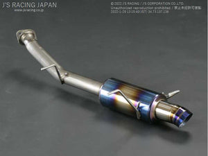 J'S RACING SUS EXHAUST PLUS REAR TAIL 60R FOR HONDA STEP WGN RG1 3 K20A K24A T304-SW3-60R