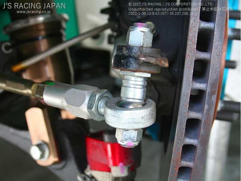 J'S RACING PILLOW TIE ROD END SET FOR HONDA S2000 AP1 2 F20C F22C PTE-S1