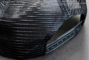 J'S RACING J'S MODE WAZA 69 GOLD MESH CAP BLACK YELLOW WAZA69-GDM-BY