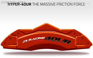 J'S RACING HYPER 4OUR DEDICATED BRAKE PAD [STREET] FOR HONDA FIT GE8 L15A JB4-F3-FP1