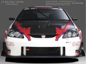 J'S RACING FRONT BUMPER TYPE-S FRP FOR HONDA INTEGRA DC5 K20A JSF-T5K-F