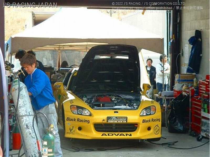J'S RACING AERO BONNET TYPE-S CARBON FOR HONDA S2000 AP1 F20C ABS