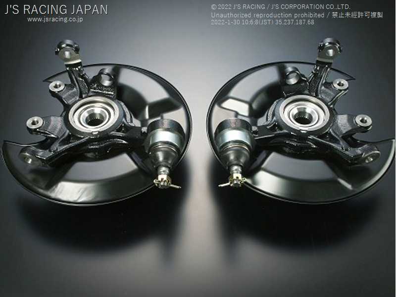 J'S RACING REAR ROLL CENTER ADJ 20MM KNUCKLE ASSEMBLY RIGHT FOR HONDA S2000 AP1 F20C RCJ2A-S1-20R