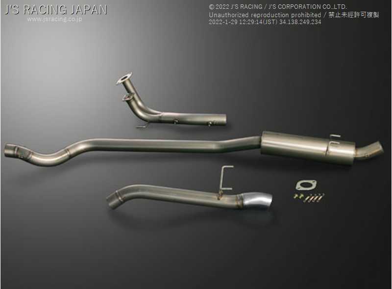 J'S RACING R304 SUS EXHAUST SYSTEM 70RR FOR HONDA INTEGRA DC5 K20A