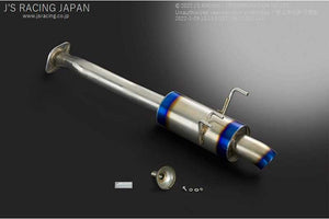 J'S RACING SUS EXHAUST PLUS REAR TAIL 60R FOR HONDA CIVIC FD2 K20A T304-D2-60R