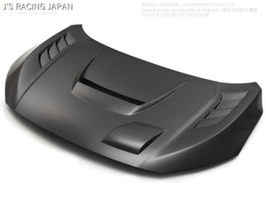 J'S RACING AERO BONNET TYPE-V CARBON FOR HONDA CIVIC FK7 ABV-K7-C