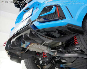 J'S RACING REAR DIFFUSER CFRP FOR HONDA CIVIC FK8 RDF-K8-C