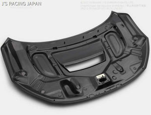 J'S RACING AERO BONNET TYPE-V CARBON FRP FOR HONDA CIVIC FK8 ABV-K8-C