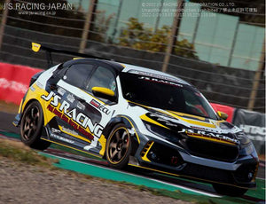 J'S RACING 3D GT-WING TYPE1 WET CARBON 1600 FOR HONDA CIVIC FK8 DGW1-K8-W