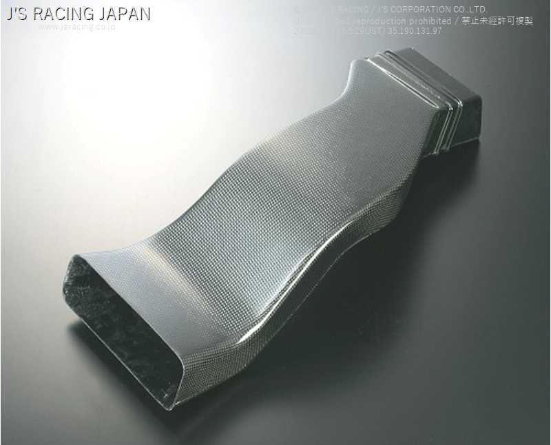 J'S RACING NORMAL AIR CLEANER AIR INTAKE DUCT FOR TYPE-S BUMPER FOR HONDA S2000 AP1 F20C AID-S1-JSN