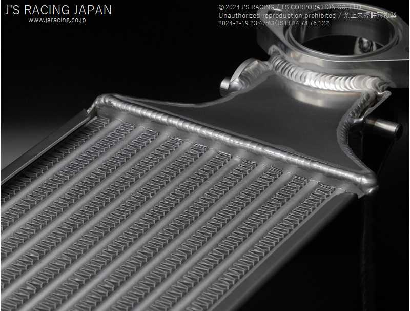 J'S RACING HYPER INTERCOOLER FOR HONDA CIVIC FL5 ICR-L5