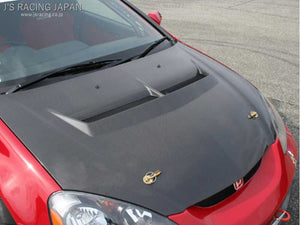 J'S RACING AERO BONNET TYPE-S CARBON FOR HONDA INTEGRA DC5 K20A ABS-T5-C