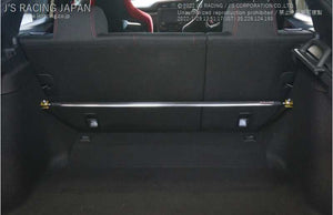 J'S RACING REAR ALUMINUM STRUT TOWER BAR FOR HONDA CIVIC FK8 TB-K8-R