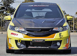 J'S RACING AERO BONNET TYPE-V FULL CARBON FOR HONDA FIT GP5 ABV-F5HR-CC