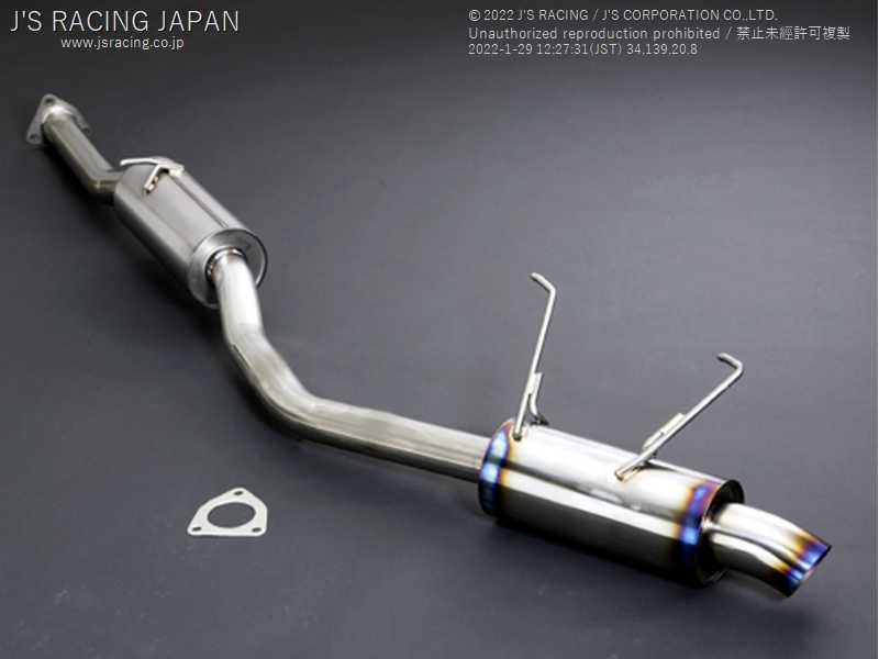J'S RACING R304 SUS EXHAUST 70RS FOR HONDA S2000 AP1 2 F20C F22C R304-S1-70RS