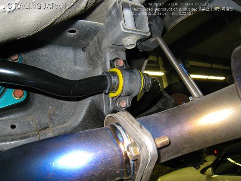 J'S RACING REAR STABILIZER REINFORCED BUSH 25.4Φ FOR HONDA S2000 AP1 F20C SKB-S1