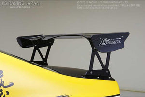 J'S RACING 3D GT-WING TYPE1 DRY CARBON 1390 FOR HONDA CIVIC FD2 K20A DGW1-D2-DSE