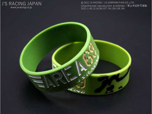 J'S RACING J'S MODE AREA69 RUBBER WRISTBAND RBB-A69