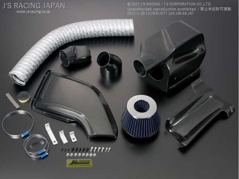 J'S RACING TSUCHINOKO AIR INTAKE SYSTEM CARBON FOR HONDA CIVIC FD2 K20A TCC-D2