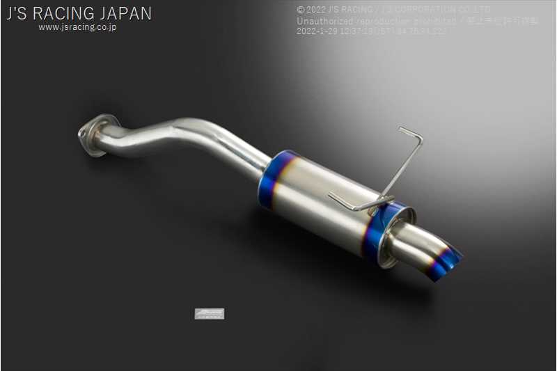 J'S RACING R304 SUS EXHAUST 60R FOR HONDA CIVIC EP3 K20A R304-P3-60R