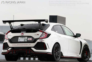 J'S RACING 3D GT-WING TYPE1 WET CARBON 1600 FOR HONDA CIVIC FK8 DGW1-K8-W